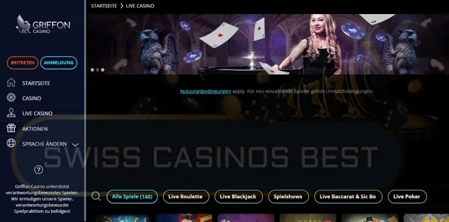 Griffon online Kasino Turniere