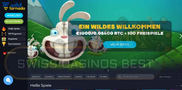 Wildtornado online casino schweiz