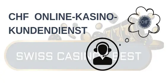 Online-Casino-Kundenservice mit CHF
