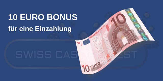 10 Euro Einzahlungsbonus