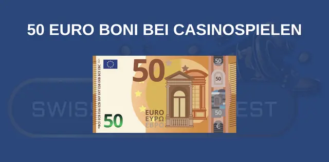 50 Euro Bonusse und Casino-Spiele
